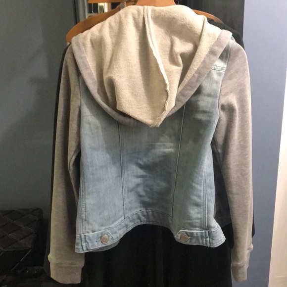 GUESS Fitted Denim Jacket / Hoodie - Picture 4 of 5